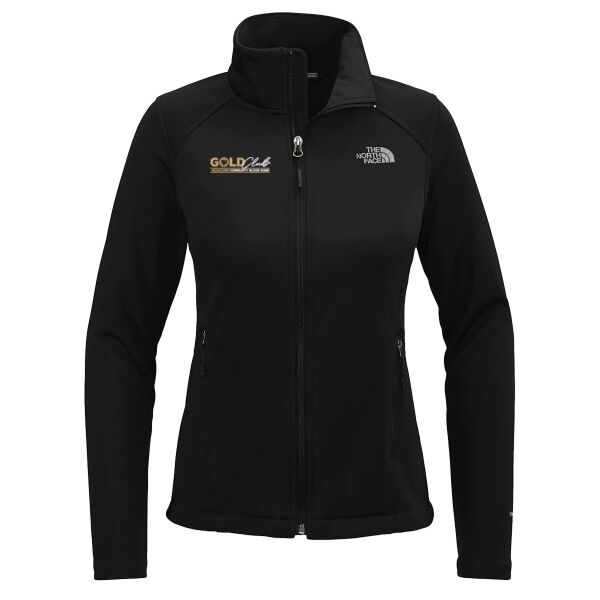 Gold Club - Women's Chest Logo Ridgewall Soft Shell Jacket Thumbnail
